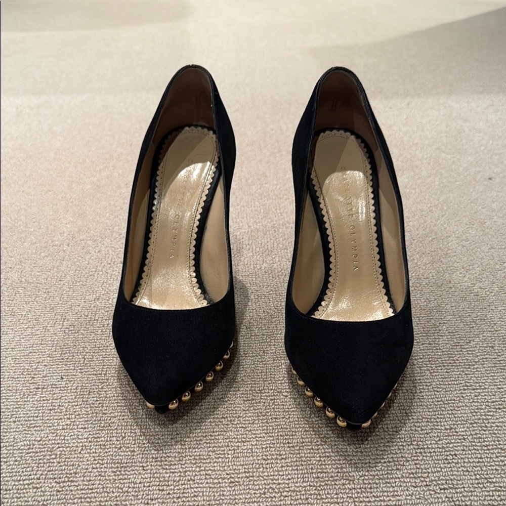 Charlotte Olympia Black Pumps size 38